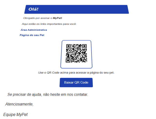Passo 3: Receba o E-mail